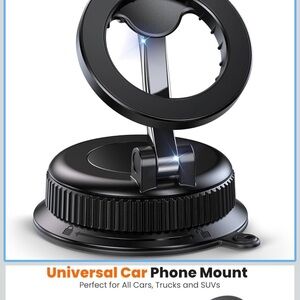 Magnetic Black Car Phone Mount holder